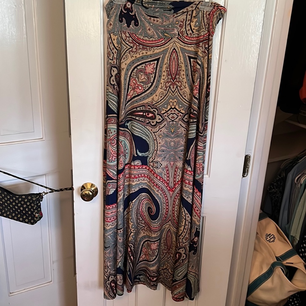 Long Maxi Skirt- Size XL